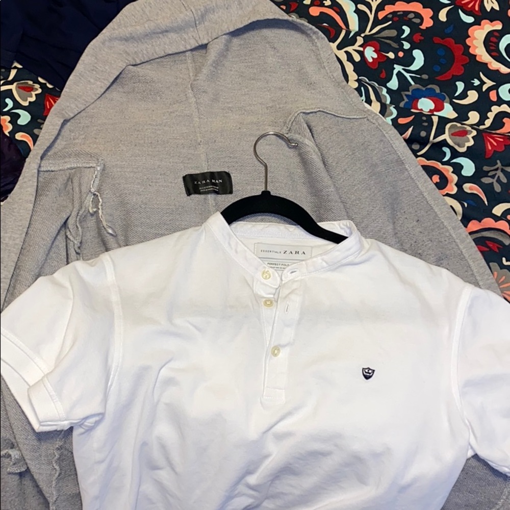 Rag & Bone Set W/ Zara sweater & polo unisex’s